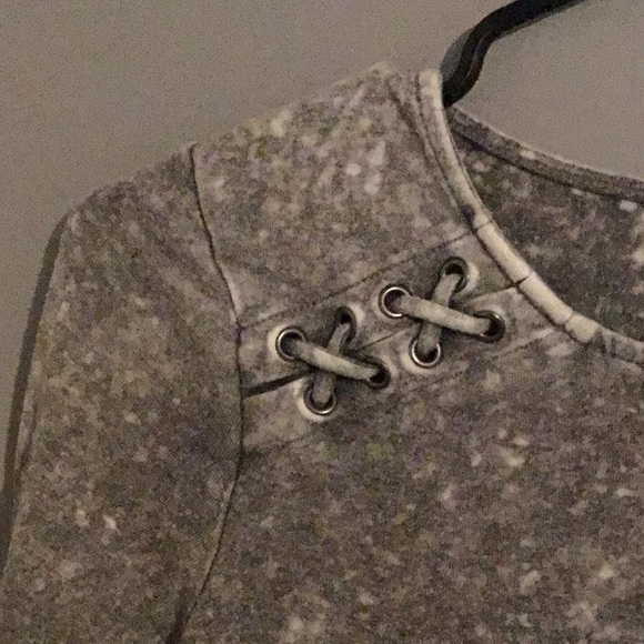 kids half sleeve grey top - Picture 4 of 4